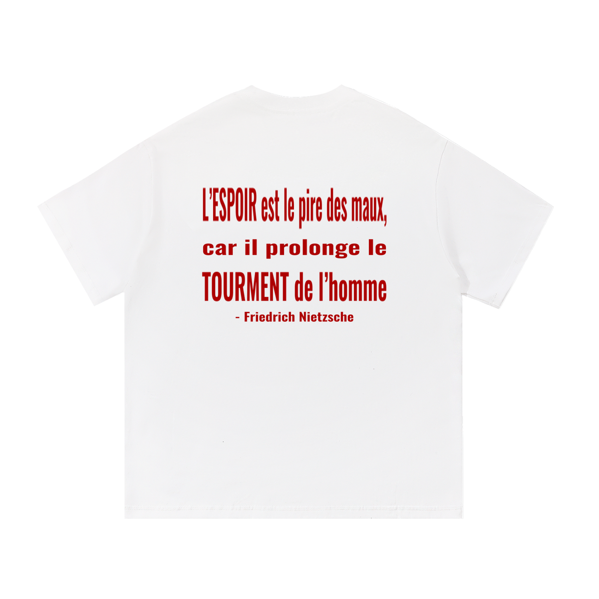 Le tourment de l'homme — Nietzsche