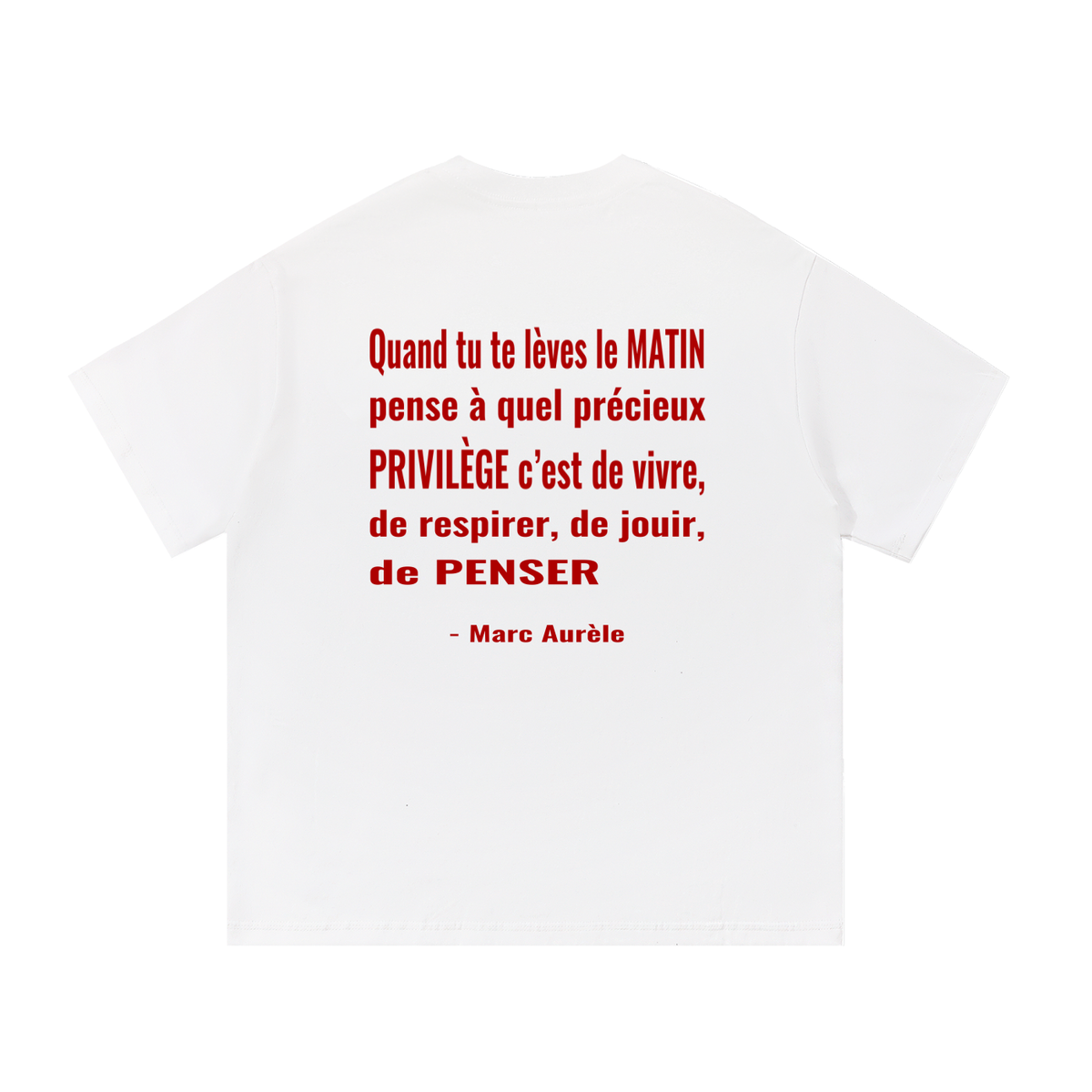 Précieux privilège — Marc Aurèle